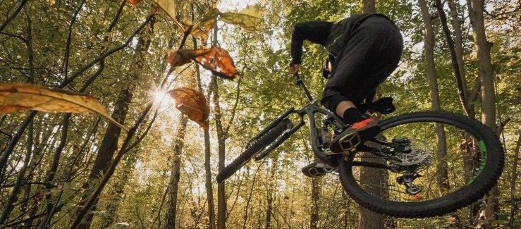 Autumn trail riding for mountain bike coaching, lessons and guiding